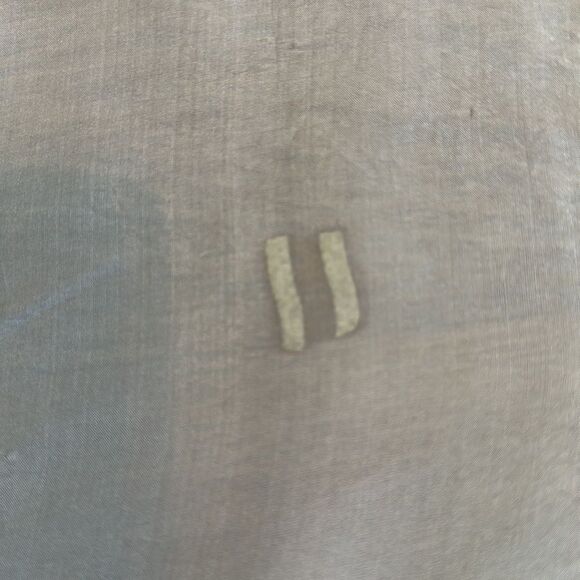 Vintage light pink very large thin polyester or silk scarf - Picture 8 of 10